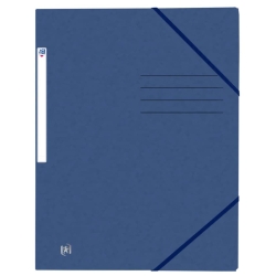 Eckspannmappe TOP FILE+ - A4, 390 g/qm, Karton, Gummizug,...