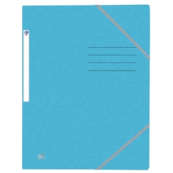 Eckspannmappe TOP FILE+ - A4, 390 g/qm, Karton, Gummizug,...