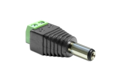 DELOCK Adapter Terminalblock 2Pin -> DC 2,1 x 5,5mm...