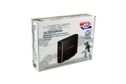 LC-Power Geh 8.9cm (3,5) SATAIII>USB3.0 LC-35U3-Becrux(B/Al