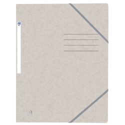 Eckspannmappe TOP FILE+ - A4, 390 g/qm, Karton, Gummizug,...
