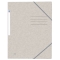 Eckspannmappe TOP FILE+ - A4, 390 g/qm, Karton, Gummizug, beige
