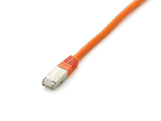 Equip Patchkabel Cat6A Plat.S/FTP 2xRJ45 3.00m orange LSZH Polybeutel