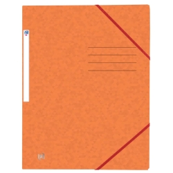 Eckspannmappe TOP FILE+ - A4, 390 g/qm, Karton, Gummizug,...