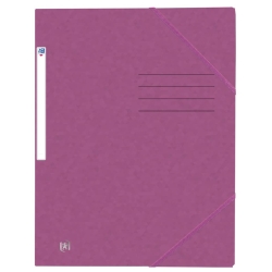 Eckspannmappe TOP FILE+ - A4, 390 g/qm, Karton, Gummizug,...