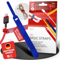 LTC Klettkabelbinder Basic10er Set zum Bündeln &...