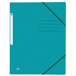 Eckspannmappe TOP FILE+ - A4, 390 g/qm, Karton, Gummizug,...