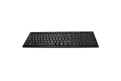 Logilink Tastatur Wireless 2,4GHz mit Maus black