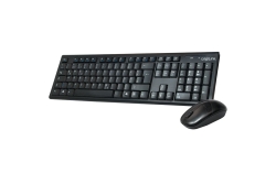 Logilink Tastatur Wireless 2,4GHz mit Maus black