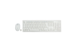 Logilink Tastatur Wireless 2,4GHz mit Maus white