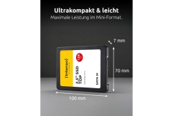 Intenso 6.3cm (2,5) 128GB SSD SATA 3 Top Performance retail