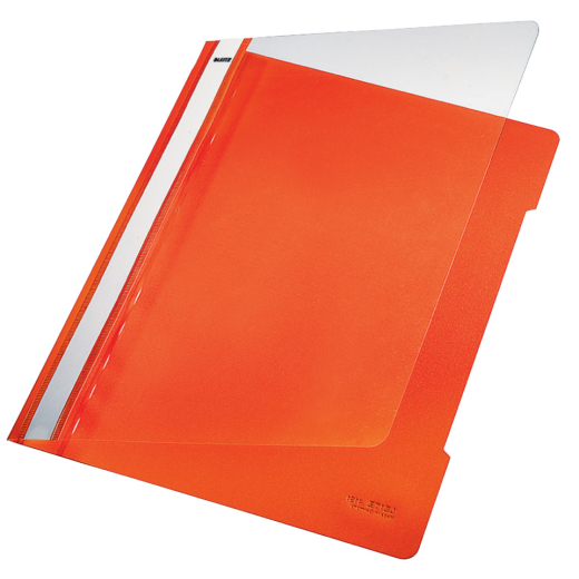 4191 Schnellhefter - A4, langes Beschriftungsfeld, PP-Folie, orange