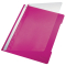4191 Schnellhefter - A4, langes Beschriftungsfeld, PP-Folie, pink