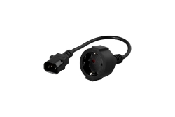 Bluewalker Powerwalker IEC Schuko Converter