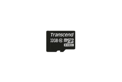 SD microSD Card 32GB Transcend SDHC Class10 w/adapter