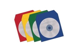 MediaRange CD Paperbag Colorpack 100pcs mit Fenster