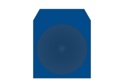 MediaRange CD Paperbag Colorpack 100pcs mit Fenster
