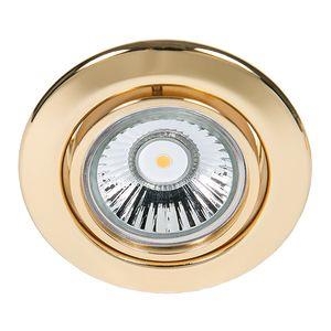 NOBILE Downlight / Deckeneinbaustrahler C 3830 gold 24 Karat vergoldet 50W