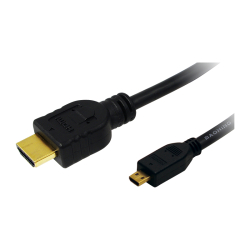 Logilink HDMI-Kabel Ethernet A -> micro D St/St 2.00m bk