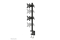Neomounts TIS 10-27 2TFT 2Gelenke schw. Max.12Kg