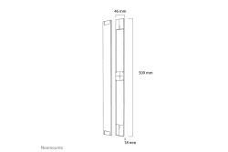 Neomounts by Newstar KAD silber T=1,8cm B=4,6cm L=50cm