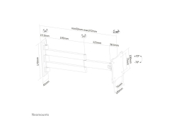 Neomounts WAH 10-27 1TFT 3Gelenke schw. Max.12