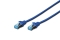 DIGITUS Patchkabel RJ45 SF/UTP Cat5e 1.00m blau Hebelschutz Polybeutel
