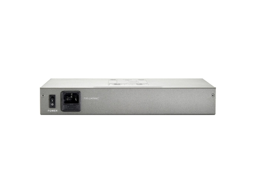 LevelOne PoE+Switch 8xGE PoE unmanaged 240W 19 Metall