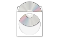 HERMA CD-Papierhüllen weiß mit...