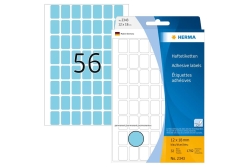 HERMA Vielzwecketiketten blau 12x18 mm Papier matt 1792 St.