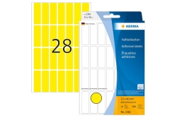 HERMA Vielzwecketiketten gelb 13x40 mm Papier matt 896 St.