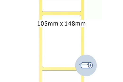 HERMA Rollenetiketten weiß 105x148,5 mm Papier matt 1000 St.