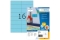 HERMA Etiketten A4 blau 105x37 mm Papier matt 1600 St.