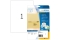 HERMA Etiketten transparent matt A4 210x297 mm Folie 25 St.