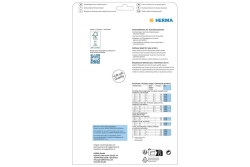 HERMA Adressetik. 67x30 mm Papier matt Ecken rund 540 St.