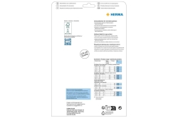 HERMA Adressetik. 70x42 mm Papier Ecken spitz 420 St.
