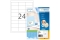 HERMA Etiketten Premium A4 weiß 66x33,8 mm Papier 2400 St.