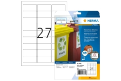 HERMA Inkjet-Etik. A4 weiß 63,5x29,6 mm wetterfest...
