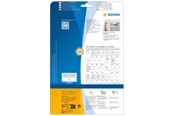 HERMA Inkjet-Etik. A4 weiß 63,5x29,6 mm wetterfest...