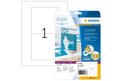 HERMA CD-Einleger A4 weiß 121x242 mm nicht klebend...