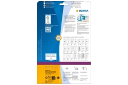 HERMA CD-Einleger A4 weiß 121x242 mm nicht klebend...