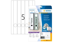 HERMA Ordneretiketten A4 weiß 34x297 mm Papier opak...