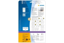 HERMA Ordneretiketten A4 weiß 34x297 mm Papier opak...