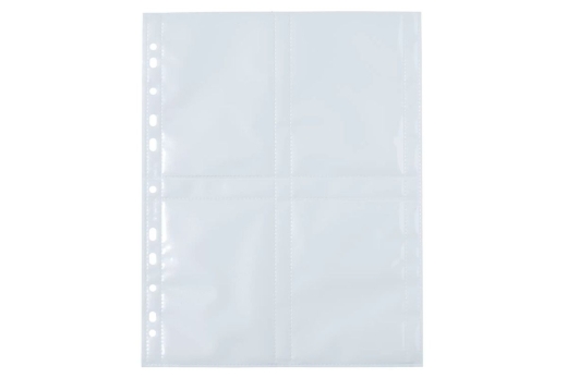 HERMA Fotosichthüllen 90 x 130 mm hoch weiß 250 Hüllen