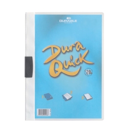 Klemm-Mappe DURAQUICK® - Weich-/Hartfolie, 20 Blatt,...