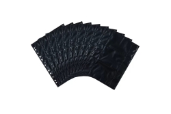 HERMA Fotosichthüllen 90 x 130 mm quer schwarz 10 Hüllen