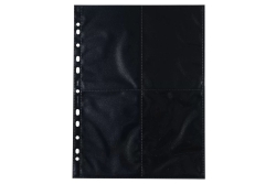 HERMA Fotosichthüllen 100 x 150 mm hoch schwarz 10...