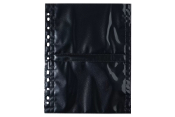 HERMA Fotosichthüllen 130 x 180 mm quer schwarz 10 Hüllen