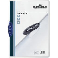Klemm-Mappe SWINGCLIP® - 30 Blatt, dunkelblau
