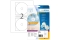 HERMA CD-Etiketten Maxi A4 weiß 116 mm Papier opak 20 St.